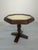 Vintage Octagonal Table with Drawers and Brass Top, 1920s For Sale - Image 6 of 18