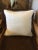 Modern Kashmir Export House White Decoration Feather Pillow For Sale - Image 3 of 13