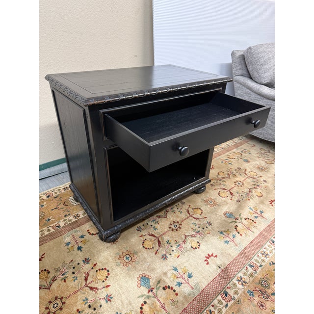 Restoration Hardware Restoration Hardware Empire Bedroom Collection Open Nightstands, Pair For Sale - Image 4 of 12