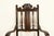 Berkey & Gay Antique English Jacobean Carved Walnut Armchair, Circa 1920s For Sale In South Bend - Image 6 of 11