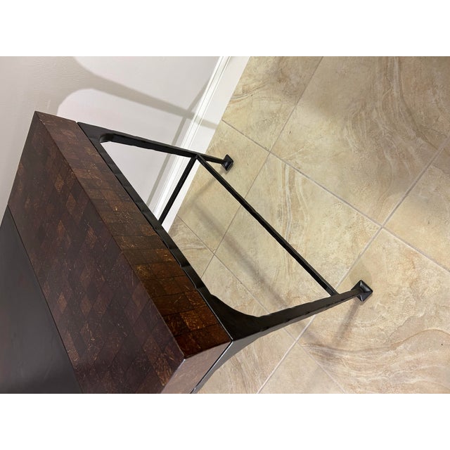 Cocoshell Mosaic Writing Desk For Sale - Image 9 of 9