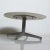 1960s Knoll Style Round Marble Coffee Table Star Base For Sale - Image 9 of 10