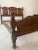 1970s Pennsylvania House Solid Oak Cannonball Style American Tradition With Colonial Charm Queen Bed Excellent Condition. For Sale - Image 5 of 15