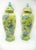 Chinese Hand Painted Ceramic Urns - a Pair For Sale - Image 4 of 12