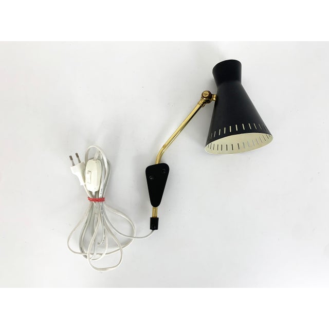 Mid-Century Model 215 Diabolo Wall Light from EAE, Sweden, 1950s For Sale - Image 12 of 14