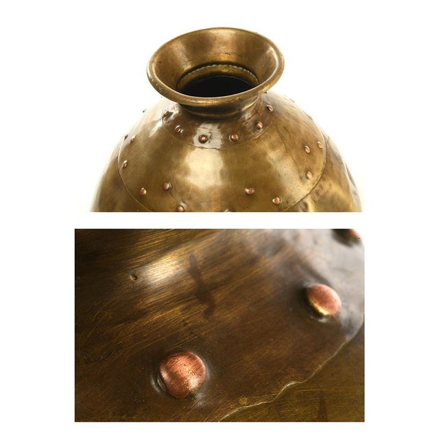 Brass Vase, 1870s For Sale - Image 3 of 4