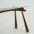 Mid-Century Austrian Beech Side Table with Cord and Glass Top by Max Kment, 1950s For Sale - Image 6 of 10