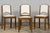 Art Deco 1930s French Art Deco Maple Dining Chairs With Scalloped Backs, Set of 6 For Sale - Image 3 of 18