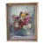 Large Floral Still Life Oil on Canvas For Sale