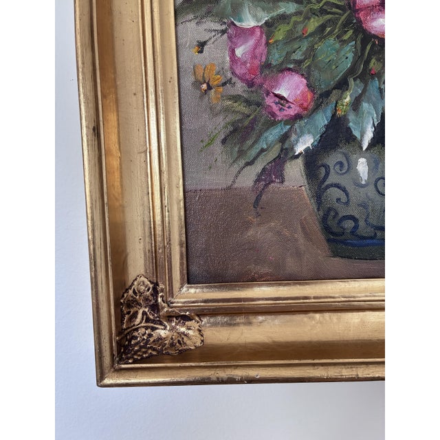 1960s Still Life Composition, 1960s, Oil Painting on Canvas, Framed For Sale - Image 5 of 11