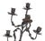 19th Century Five-Light Chandelier Sculpture in Bronze and Marble For Sale - Image 6 of 8