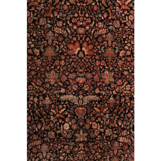 Rug & Kilim Handmade Antique Rug in Red and Beige All Over Floral Pattern For Sale - Image 4 of 6