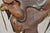 Mid 20th Century Vintage ML Leddy's Brown Tooled Leather Western Show Horse Saddle For Sale - Image 5 of 12