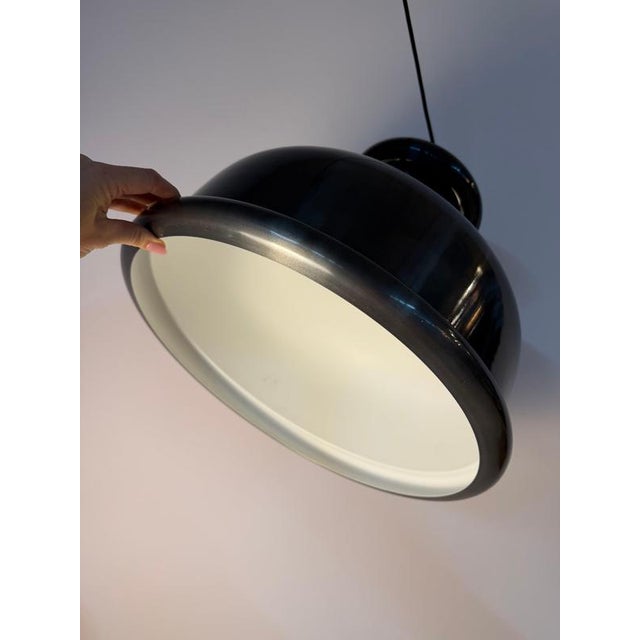 Metal Country Line Pendant Lamp in Anthracite by Sidse Werner for Holmegaard For Sale - Image 7 of 11