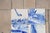 Ceramic Antique Set of 6 Baroque Portuguese Tiles, 18th Century Blue & White Scenic and Botanical Details For Sale - Image 7 of 10