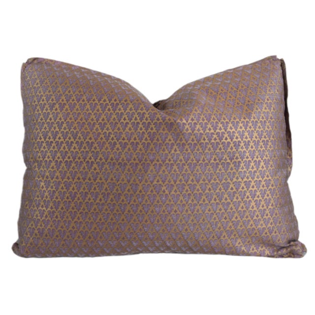 Textile Italian Designer Mariano Fortuny Murillo Feather/Down Pillow For Sale - Image 7 of 7