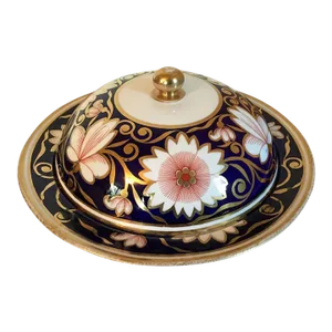 1810 English Regency Spode Porcelain Serving Dish & Cover