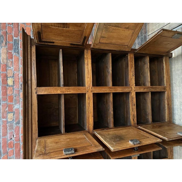 Brown 19th Century Convent Cabinet For Sale - Image 8 of 12