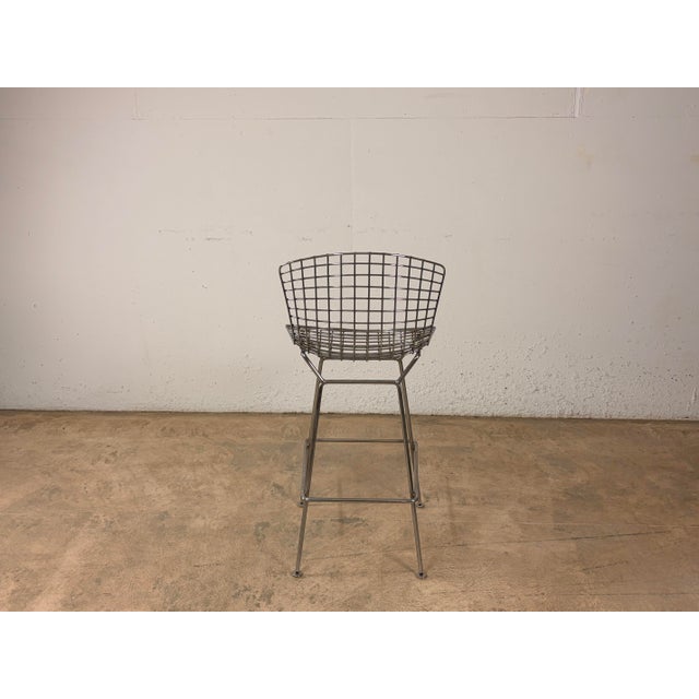 Harry Bertoia Bar Stool 427 for Knoll International, 1970s For Sale - Image 4 of 15