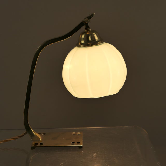 Vienna Secession Table Lamp by Josef Hoffmann for Wiener Werkstätte, 1920s For Sale - Image 11 of 13