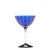 Collection for the table in clear colored glass. It includes tumblers for water and soft drinks, wine glasses, flute...