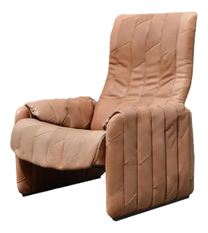 Vintage Brown Leather Armchair From De Sede