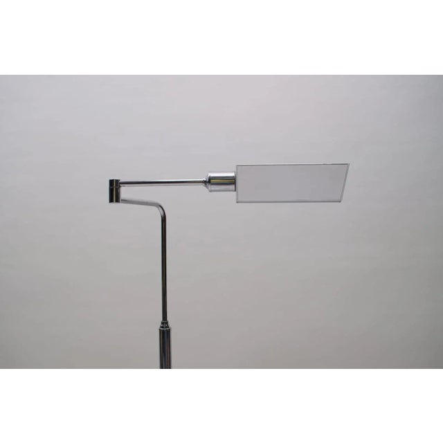 1970s German Chrome Swivel Floor Lamp, 1970s For Sale - Image 5 of 14