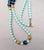 Metal Vintage 1960s Signed Pauline Rader Beaded Art Glass Sautoir Necklace For Sale - Image 7 of 9