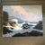Original Vintage Modernist Seascape Painting Signed For Sale In Philadelphia - Image 6 of 6