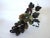 Ornamental Polished Onyx Stone Italian Grapes on the Vine With Leaves For Sale - Image 4 of 4