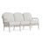 Brown Jordan Calcutta Sofa, Dove frame with Fusion Dove fabric For Sale - Image 12 of 12