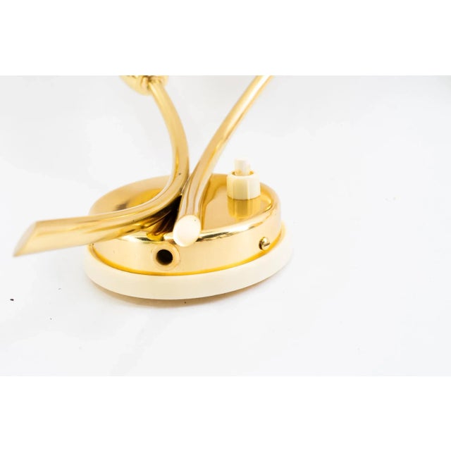 Wall Lamps by Rupert Nikoll, Vienna, Austria, 1960s, Set of 2 For Sale - Image 10 of 12