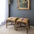 Chinoiserie Pair of McGuire Style Chinoiserie Bamboo Stools or Ottomans With Tufted Cushions. For Sale - Image 3 of 18