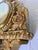 Antique French Gilt Wood Clock Case W/Mirrored Convex Glass Finish For Sale - Image 18 of 18