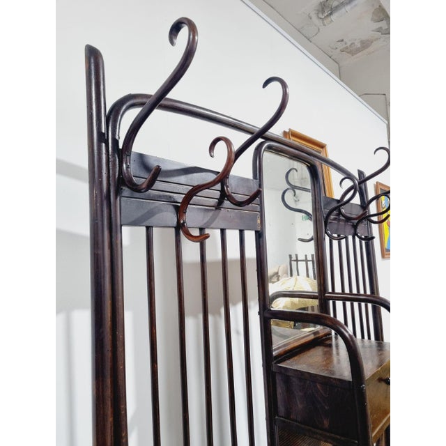 1920s Art Nouveau Coat Stand from Thonet, 1920s For Sale - Image 5 of 15