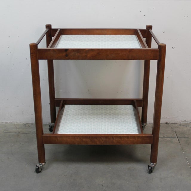 German Waitress Trolley, 1960s, in Very Good conditions. Designed 1960 to 1969