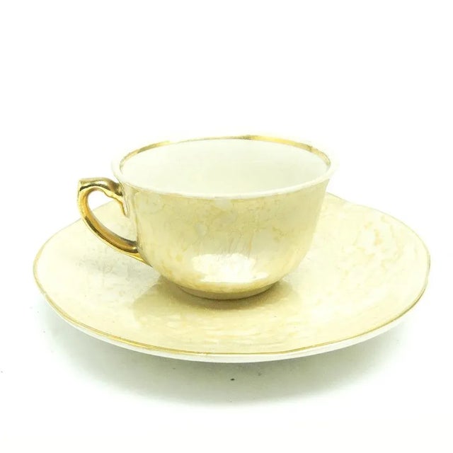 1950s Coffee Cups with Saucers from Chodzież Factory, Poland, 1950s, Set of 10 For Sale - Image 5 of 10