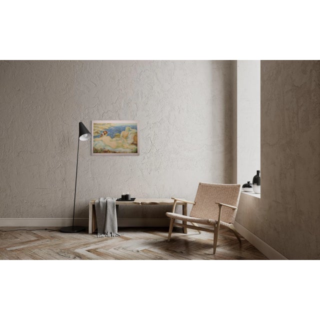 This artwork includes a certificate of authenticity and is hand-signed by the artist. This piece has an attribution mark,...