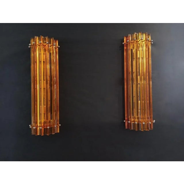 1990s Vintage Italian Wall Sconce, 1990s, Set of 3 For Sale - Image 5 of 10