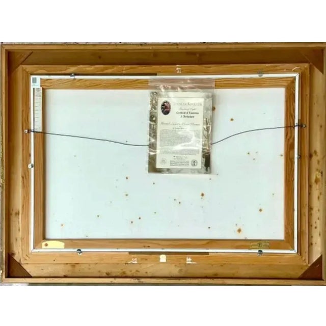 Thomas Kinkade "Carmel, Sunset on Ocean Avenue" on Canvas For Sale - Image 9 of 15