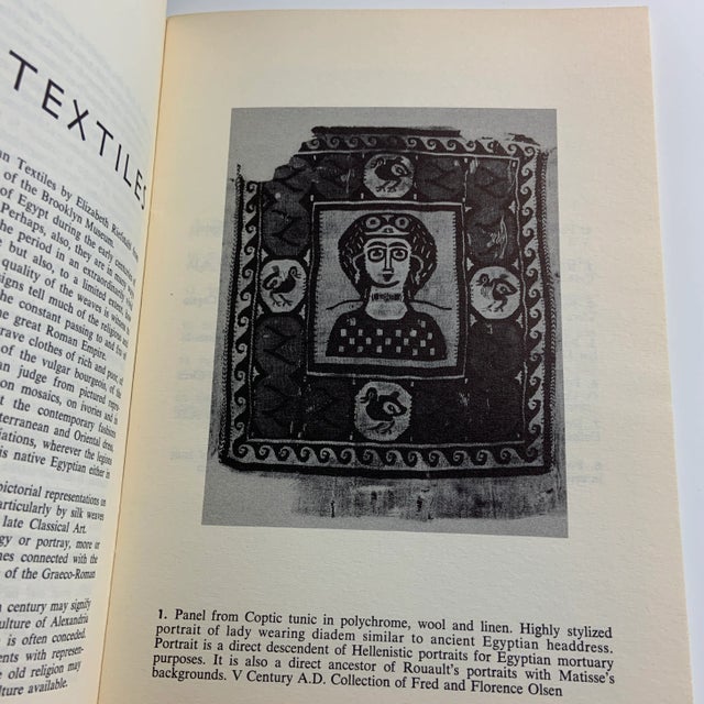 1955 Coptic Art Olsen Foundation Book For Sale - Image 4 of 8