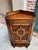 Brown Antique English Tiger Oak Corner Cabinet Barley Twist Jacobean Arts & Crafts For Sale - Image 8 of 18