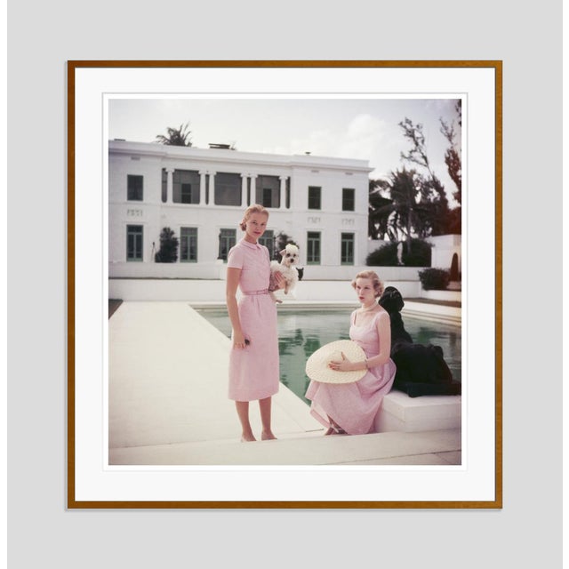 Modern c.z. And Guest 1955 by Slim Aarons Framed C-Print For Sale - Image 3 of 3