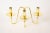 Vintage Tommi Parzinger for Dorlyn Brass 3 Arm Modernist Candlestick Polished, 1950's For Sale - Image 10 of 10