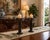 Pair of Vintage Cast Metal Palm Tree & Climbing Monkey Candlesticks For Sale - Image 9 of 12