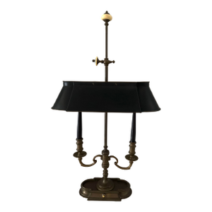 1970s Frederick Cooper French Directoire Bouilette Brass Lamp