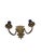 2-Armed Wall Lamp, Poland, 1970s For Sale - Image 3 of 10