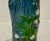 Japanese Majolica Wall Pocket Vase Dogwood Flowers White Plum Tree Bark For Sale - Image 9 of 9