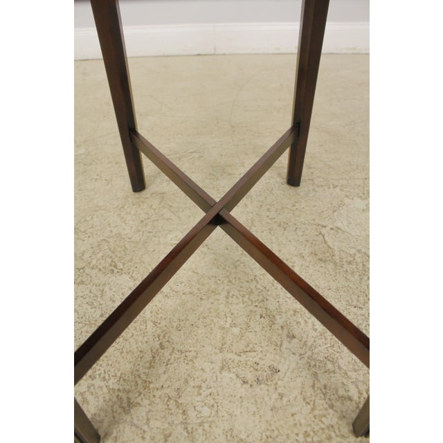 Statton Old Towne Cherry Pembroke Drop Leaf Table For Sale - Image 9 of 13