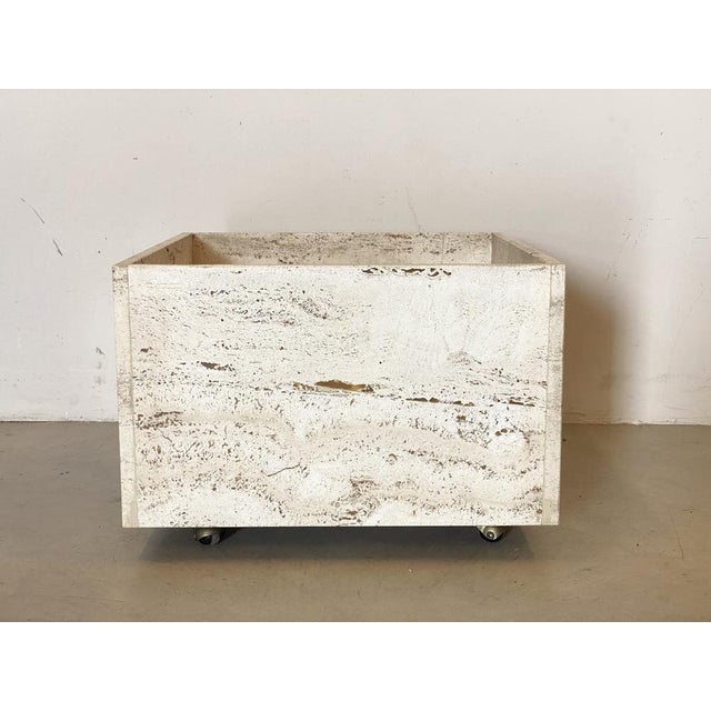Travertine Planters, 1970s, Set of 2 For Sale - Image 12 of 18